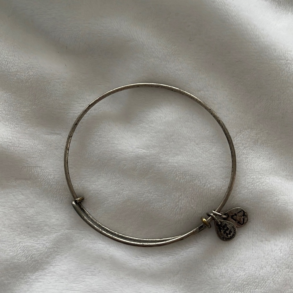 Alex and Ani silver bracelet